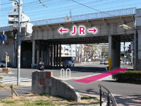 ＪＲの高架